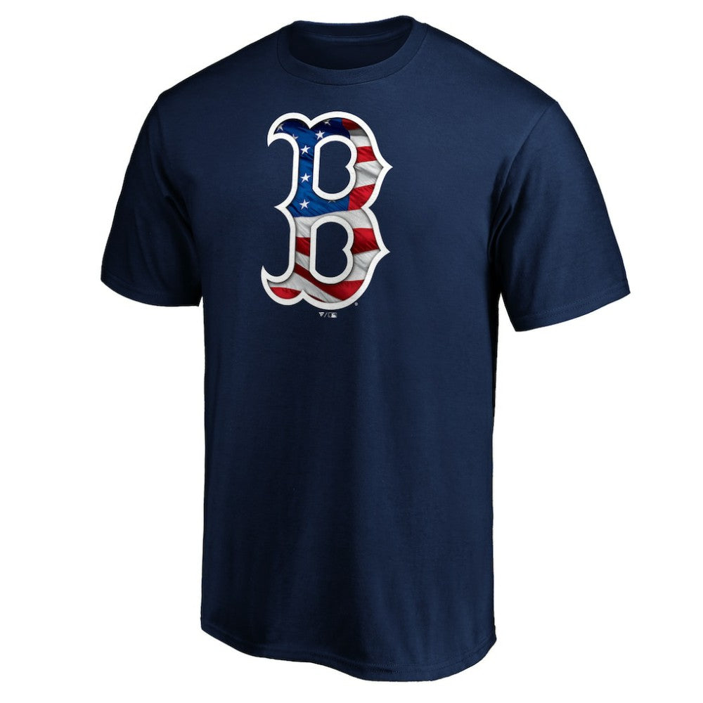 Boston Red Sox Team Banner Wave T-Shirt Outlet