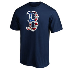 Boston Red Sox Team Banner Wave T-Shirt Outlet