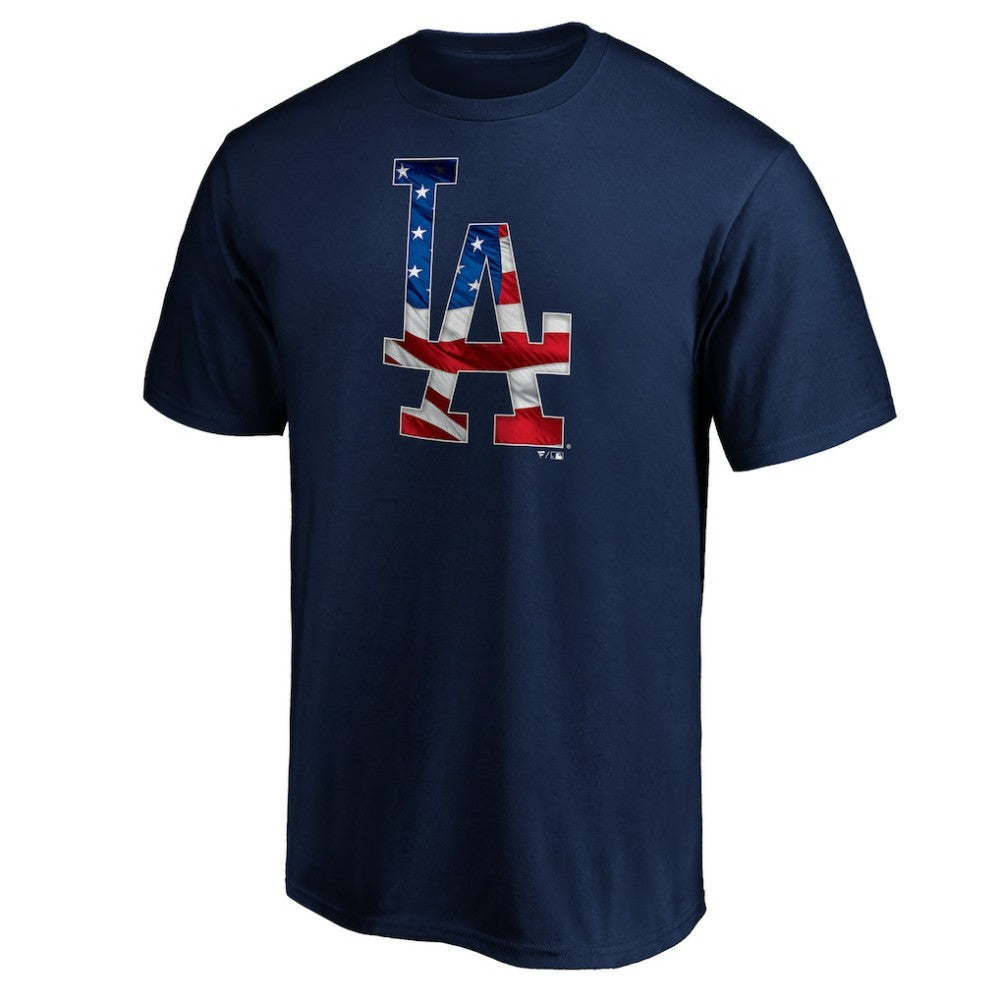 Los Angeles Dodgers Team Banner Wave T-Shirt Outlet