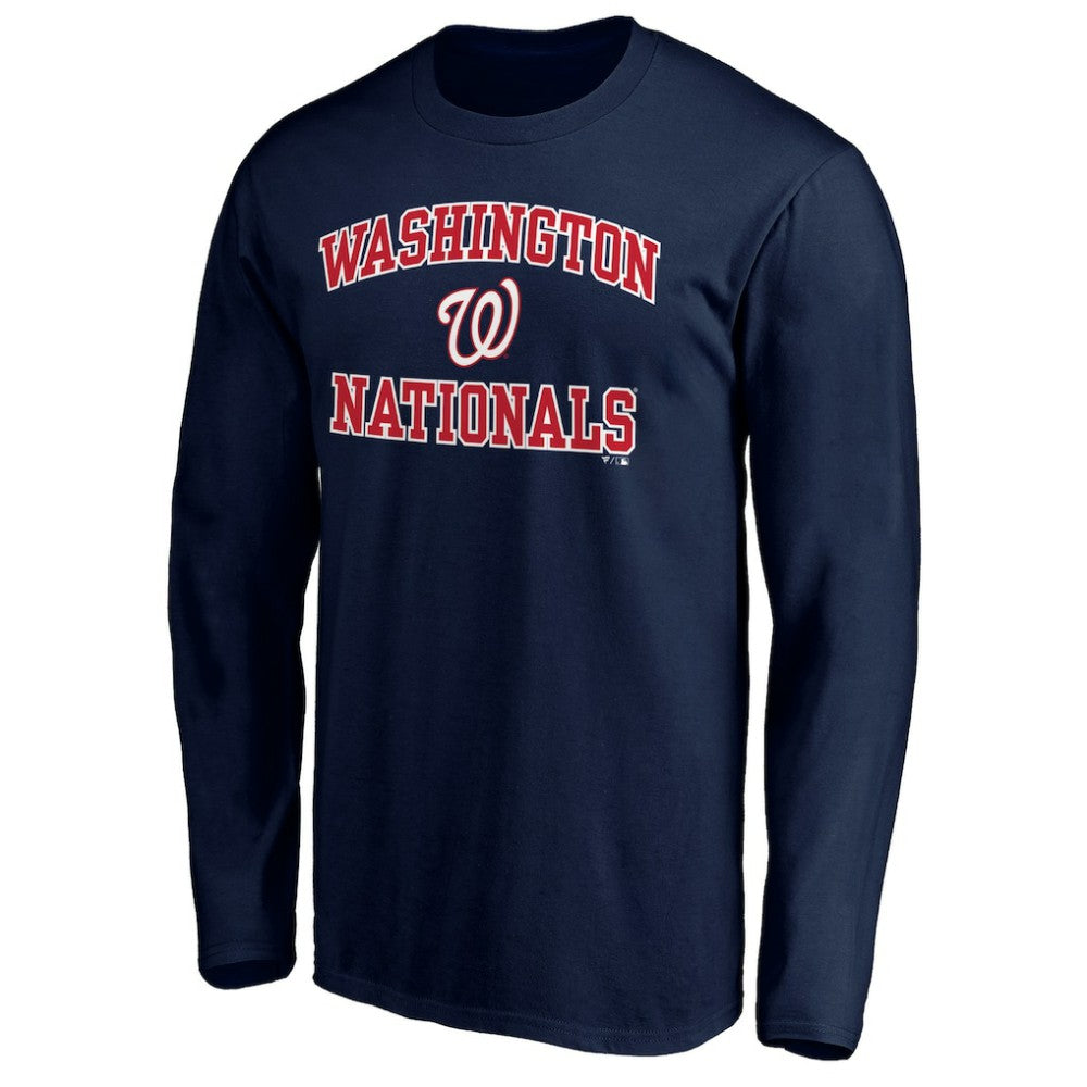 Washington Nationals Team Heart & Soul Long Sleeve T-Shirt Discount