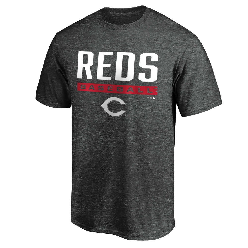 Cincinnati Reds Team Win Stripe T-Shirt Discount