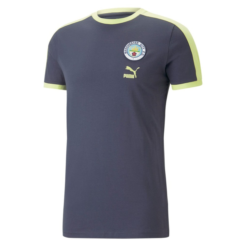 Puma - Manchester City ftblHeritage T-Shirt - Navy