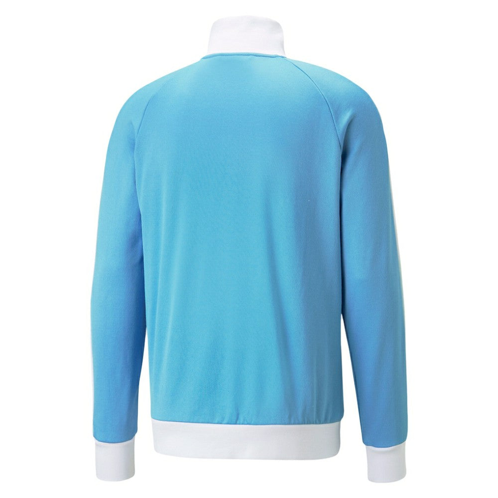 Puma - Manchester City ftblHeritage T7 Raglan Full-Zip Track Jacket - Sky Blue