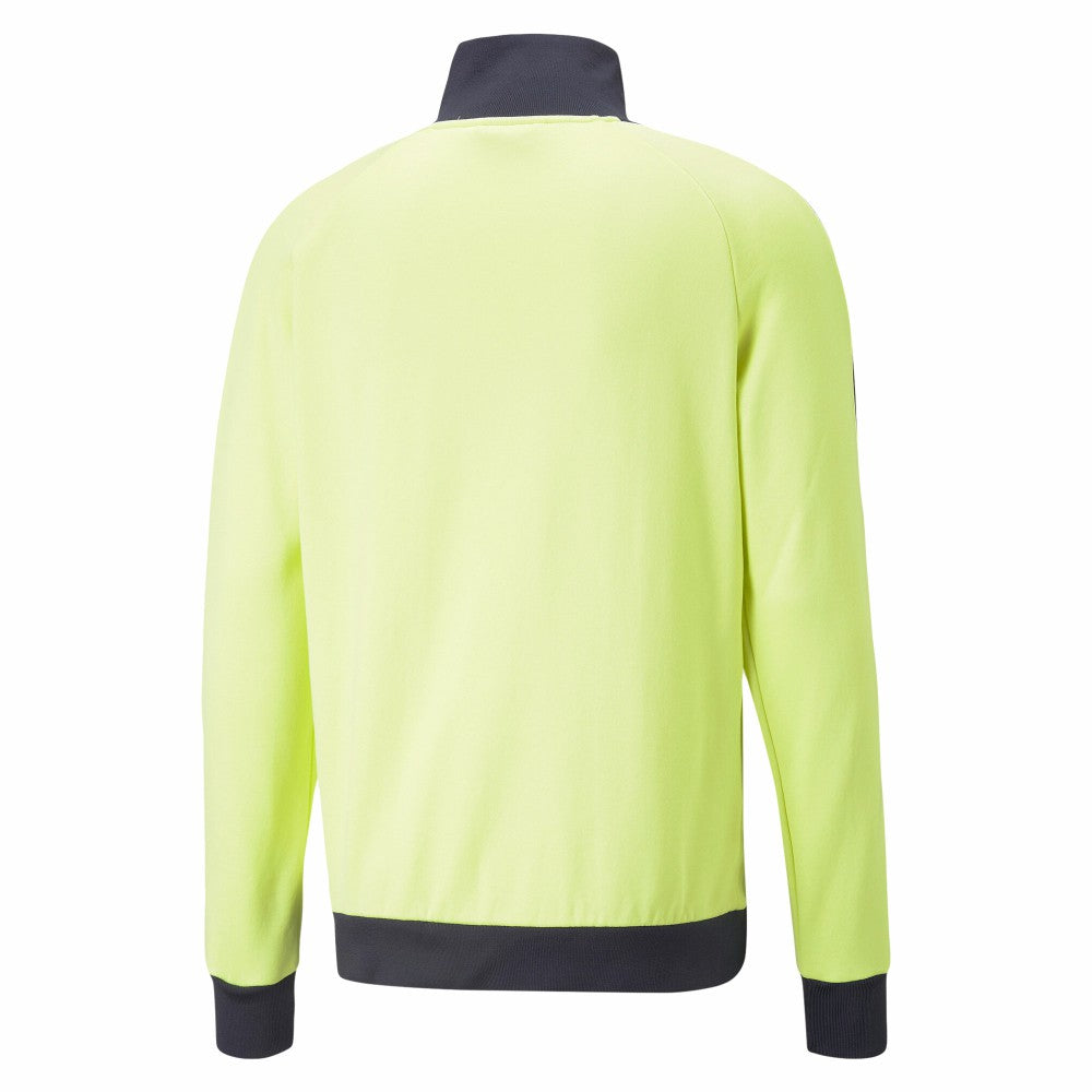 Puma - Manchester City ftblHeritage T7 Raglan Full-Zip Track Jacket - Yellow