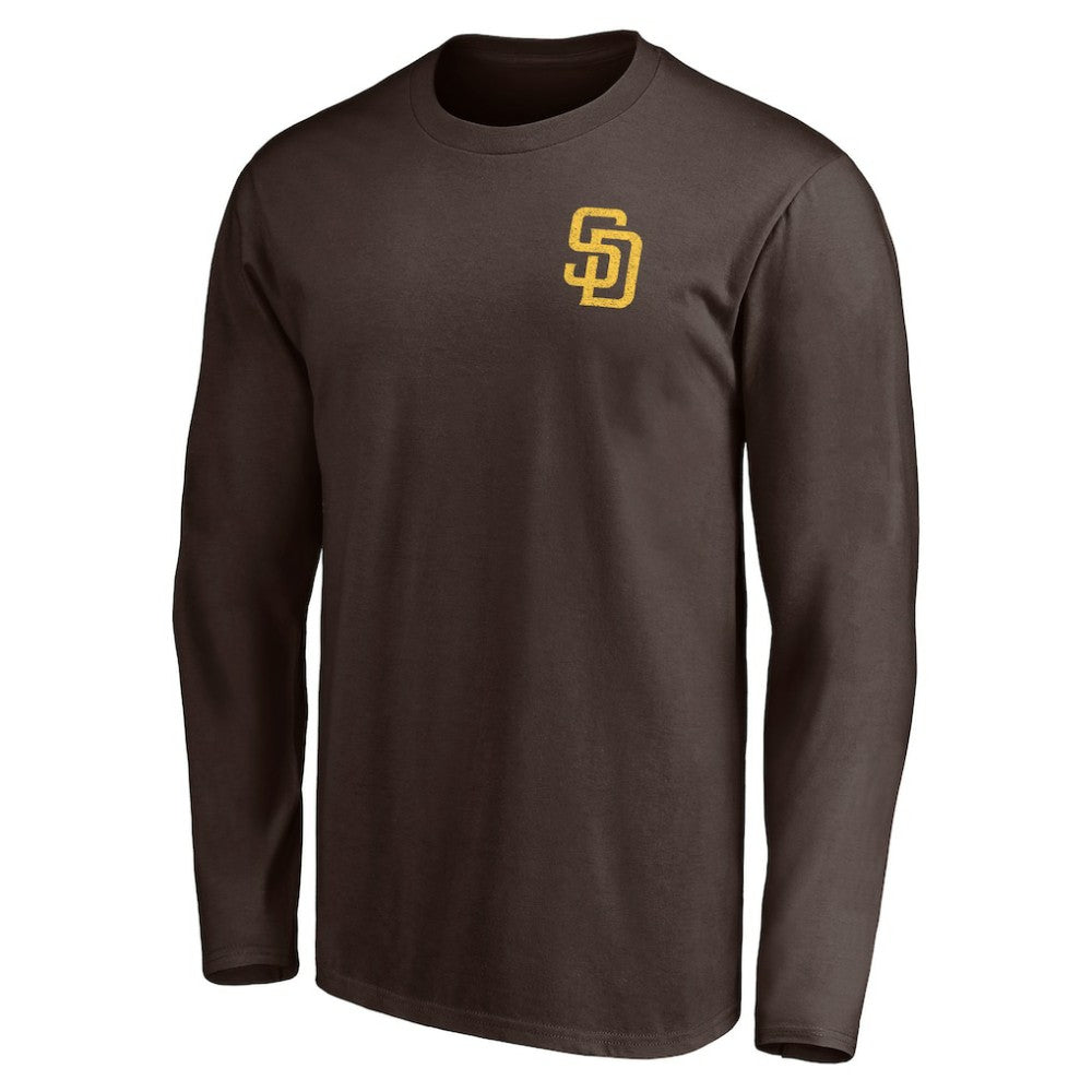 San Diego Padres Team Hometown Collection Palm Sunset Long Sleeve T-Shirt Sale
