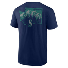 Seattle Mariners Team Hometown Collection Washington State T-Shirt Outlet