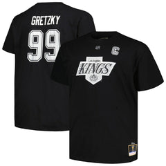 Wayne Gretzky Los Angeles Kings Mitchell & Ness Big & Tall Name & Number T-Shirt - Black | NHL on sale