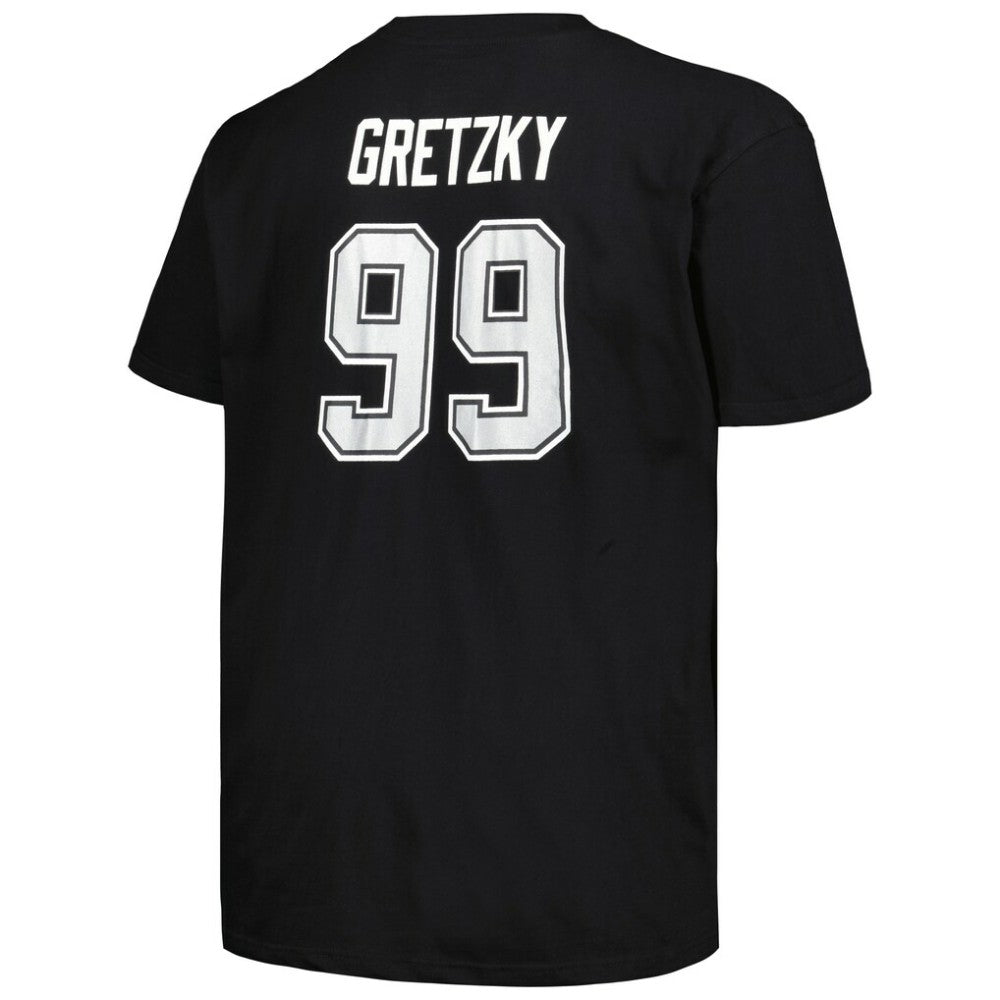 Wayne Gretzky Los Angeles Kings Mitchell & Ness Big & Tall Name & Number T-Shirt - Black | NHL on sale