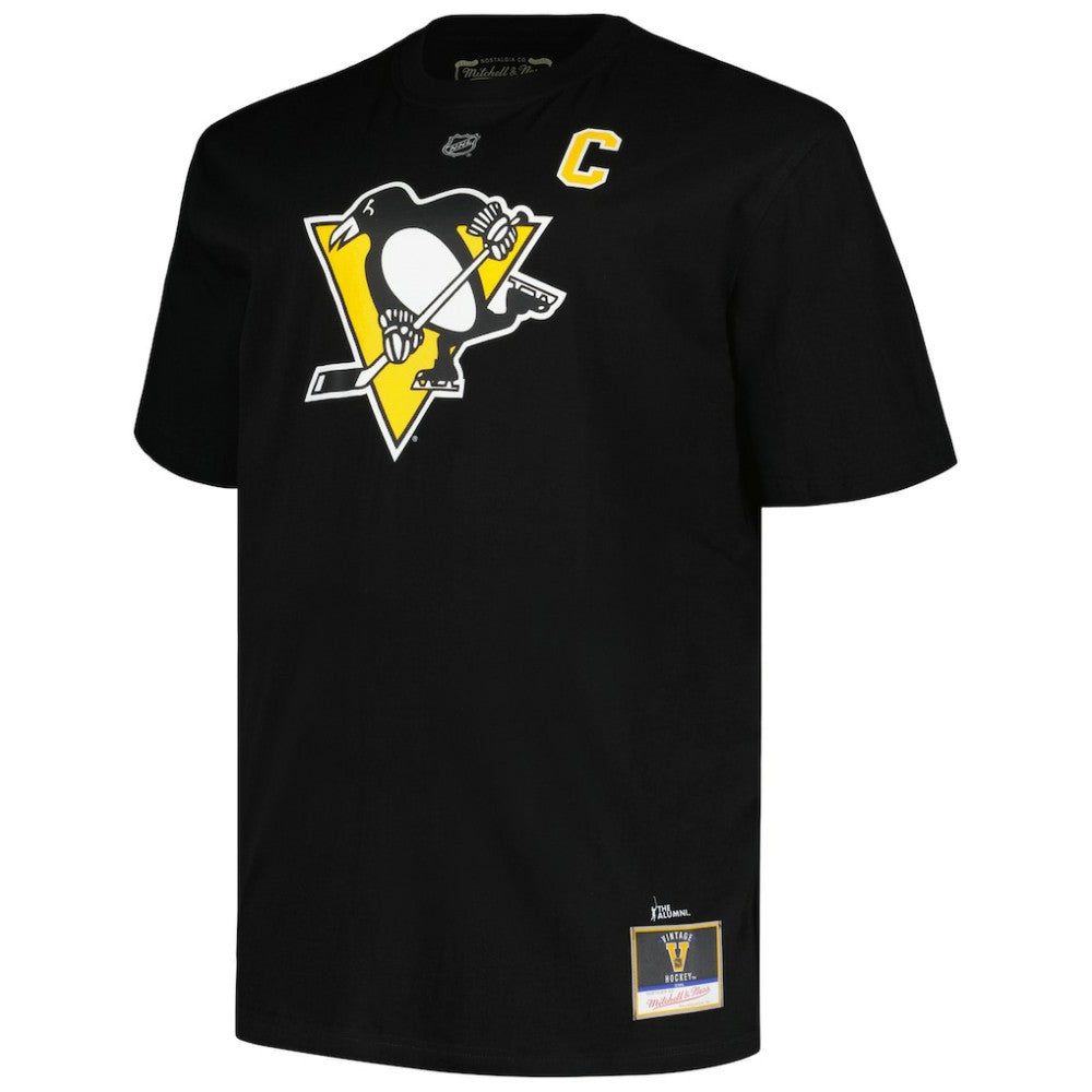 Mario Lemieux Pittsburgh Penguins Mitchell & Ness Big & Tall Name & Number T-Shirt - Black | NHL Lifestyle