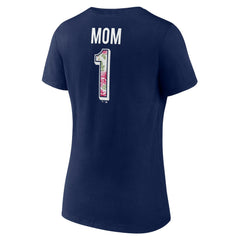 Houston Astros Women's Team Logo Mother's Day V-Neck T-Shirt for sale