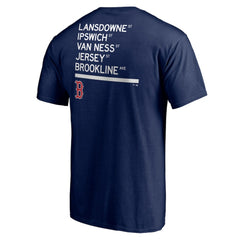 Boston Red Sox Team Hometown Collection Streets T-Shirt Sale