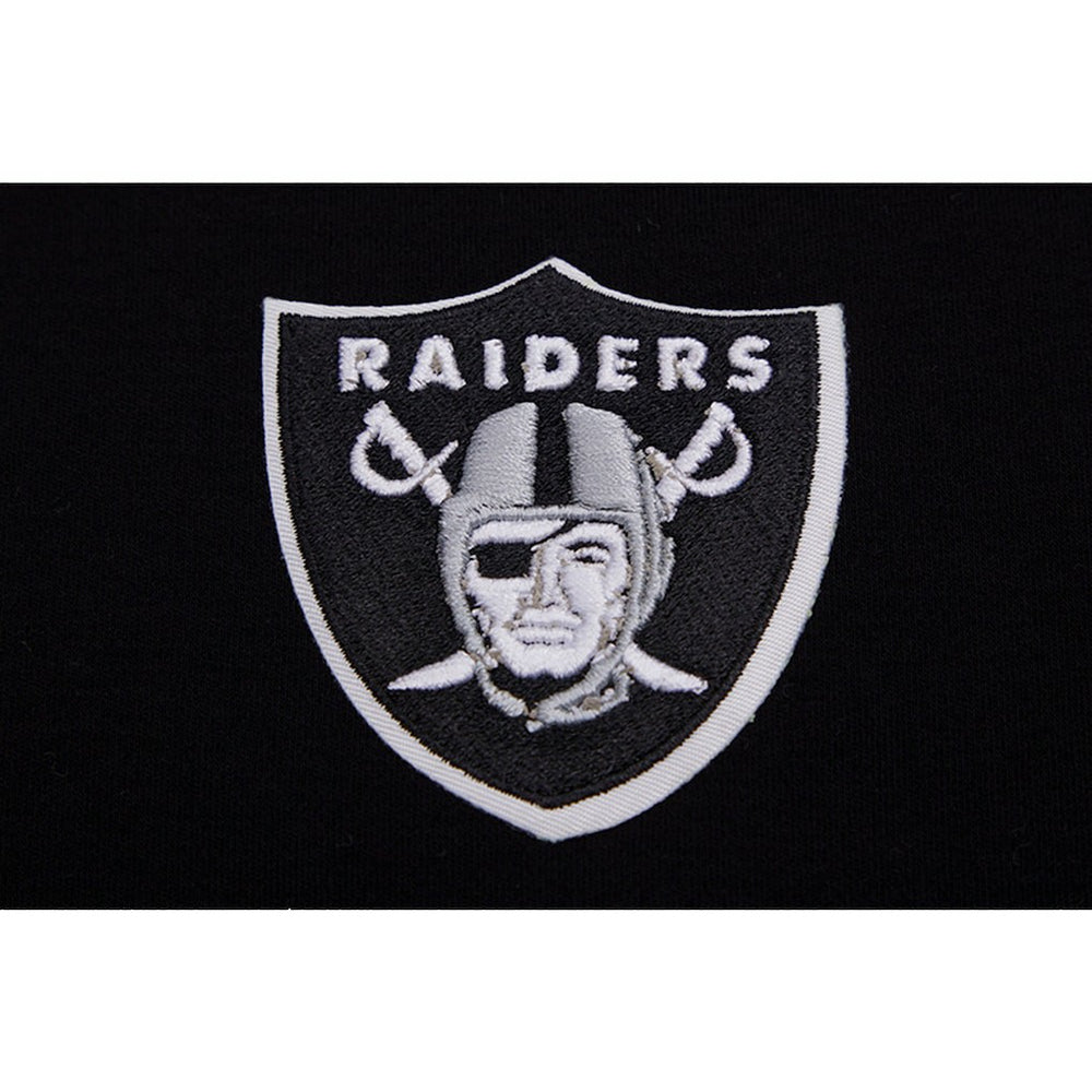 Las Vegas Raiders Pro Standard Women's Ombre Wordmark Classic Cropped Tank Top - Black - NFL