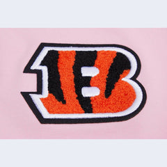 Cincinnati Bengals Pro Standard Women's Cropped Boxy T-Shirt - Pink - NFL
