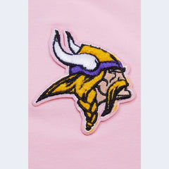 Minnesota Vikings Pro Standard Women's Cropped Boxy T-Shirt - Pink - NFL