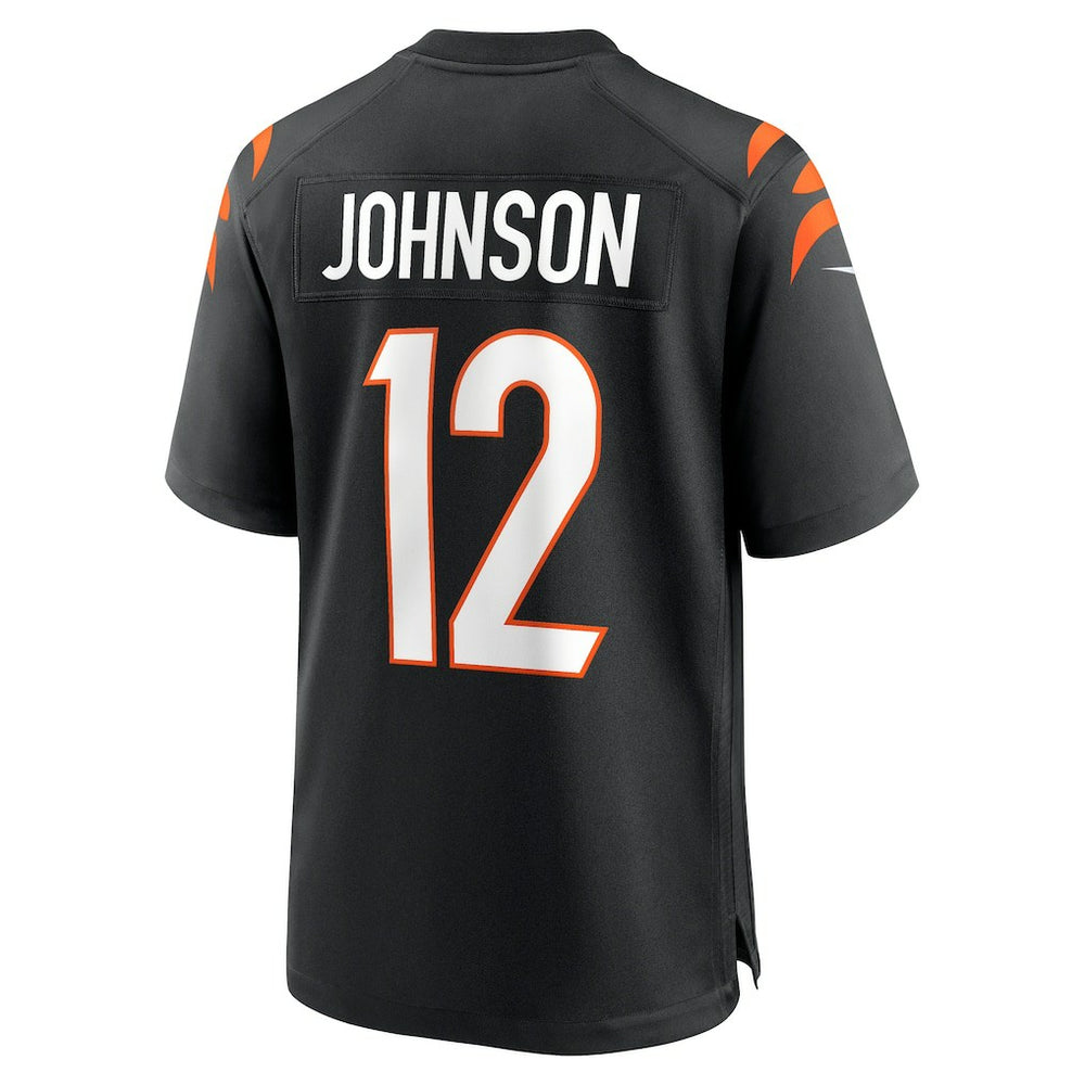 Tyron Johnson Cincinnati Bengals Home Game Player Jersey - Black - Nike