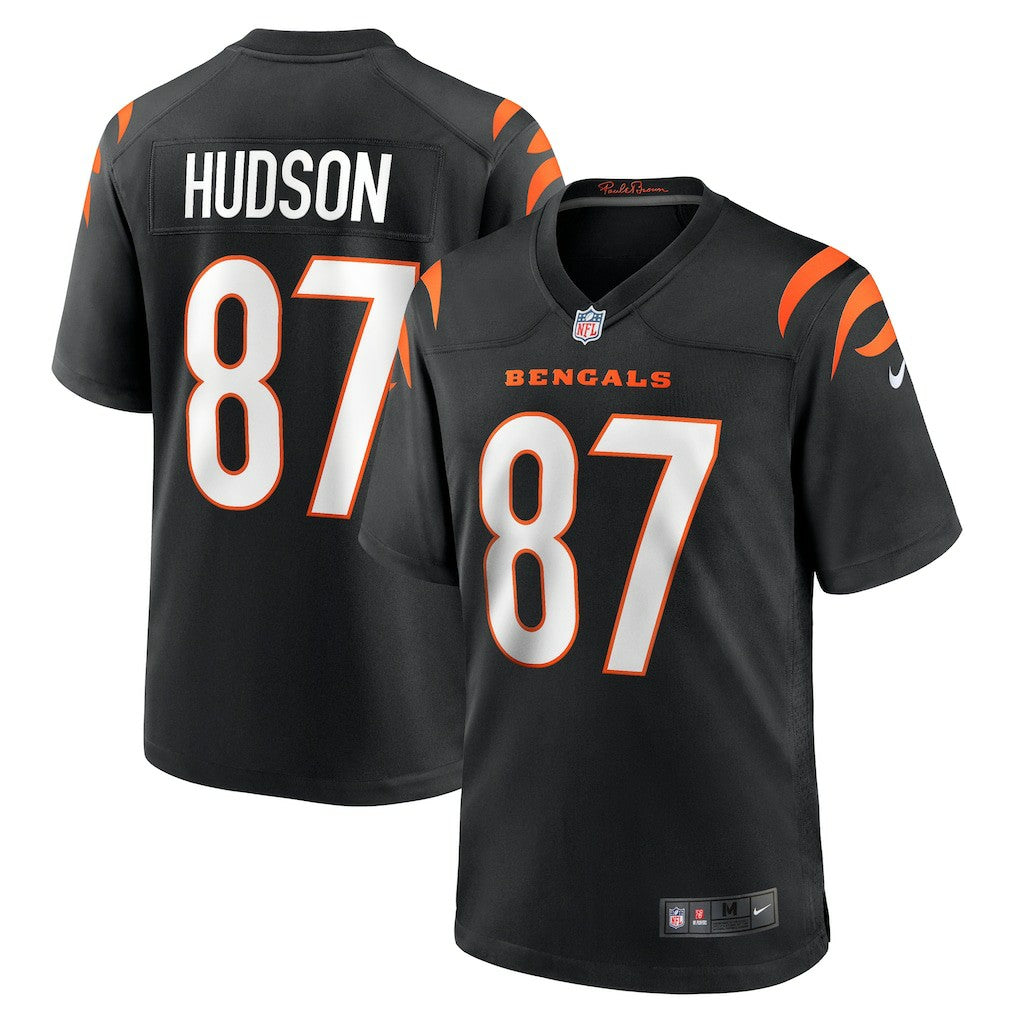 Tanner Hudson Cincinnati Bengals Home Game Player Jersey - Black - Nike