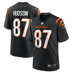 Tanner Hudson Cincinnati Bengals Home Game Player Jersey - Black - Nike