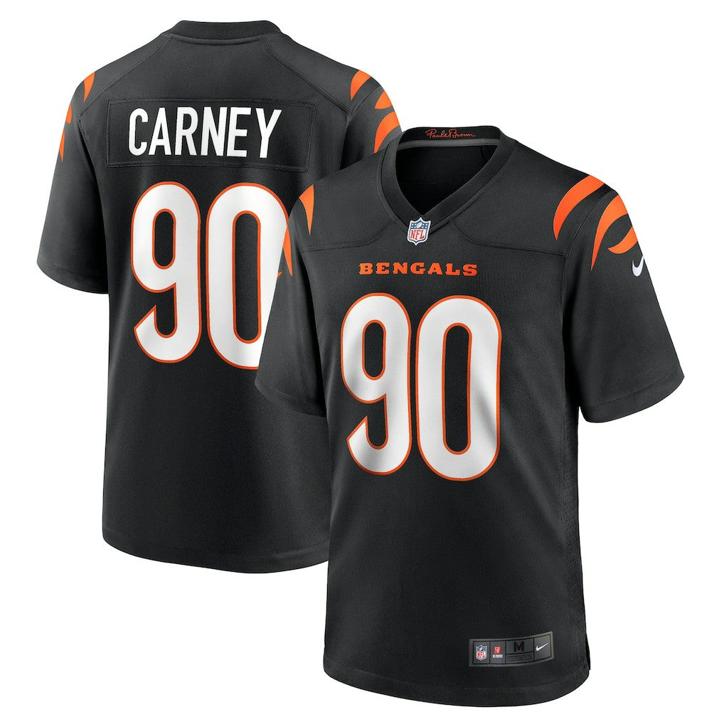 Owen Carney Cincinnati Bengals Home Game Player Jersey - Black - Nike