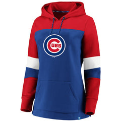 Chicago Cubs Women's Plus Size Colorblock Pullover Hoodie Near Me