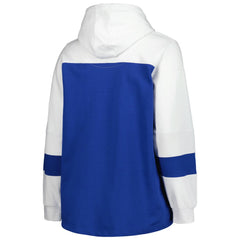 Los Angeles Dodgers Women's Plus Size Colorblock Pullover Hoodie for sale