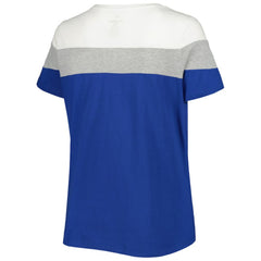 Chicago Cubs Women's Plus Size Colorblock T-Shirt for sale