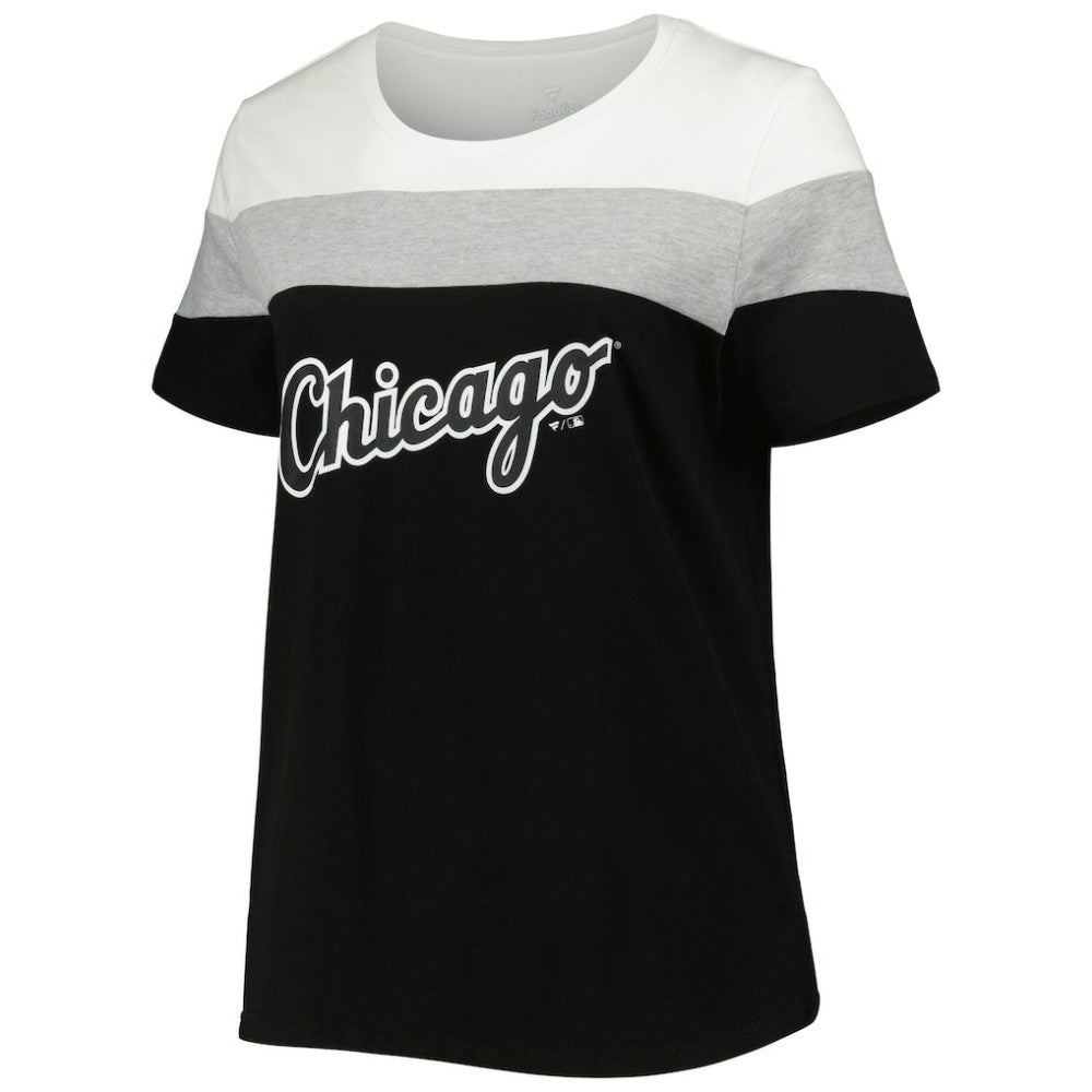 Chicago White Sox Women's Plus Size Colorblock T-Shirt for sale