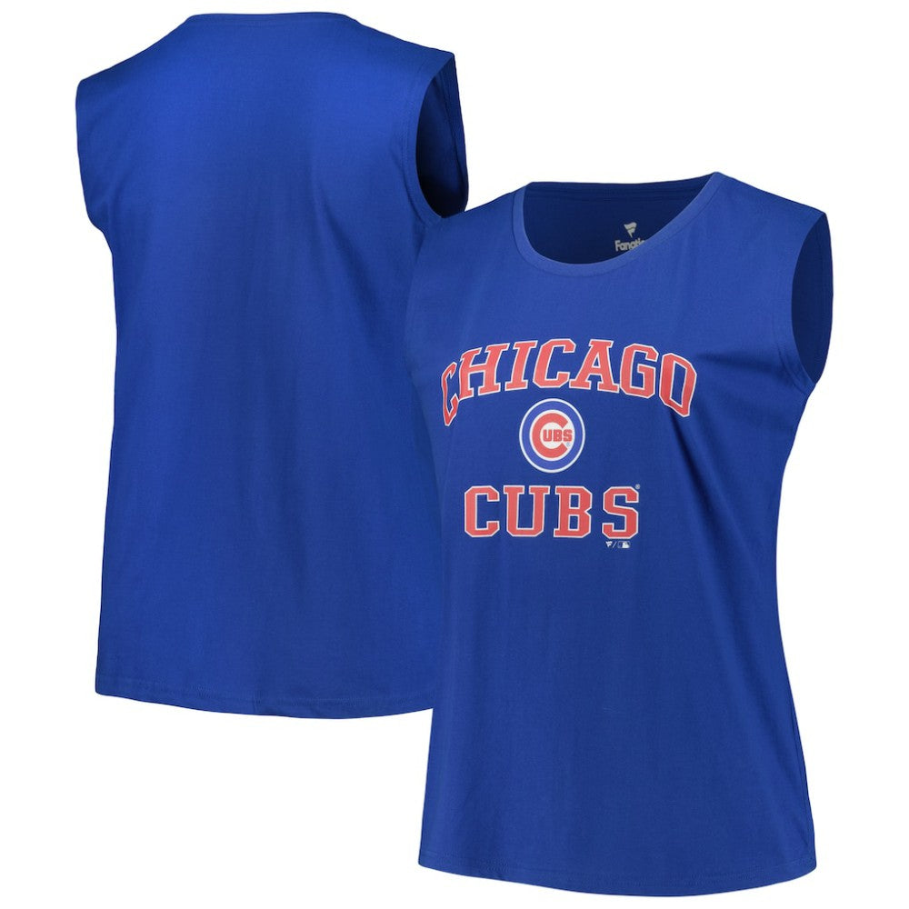 Chicago Cubs Profile Women's Plus Size Tank Top Sale