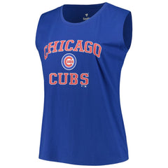Chicago Cubs Profile Women's Plus Size Tank Top Sale