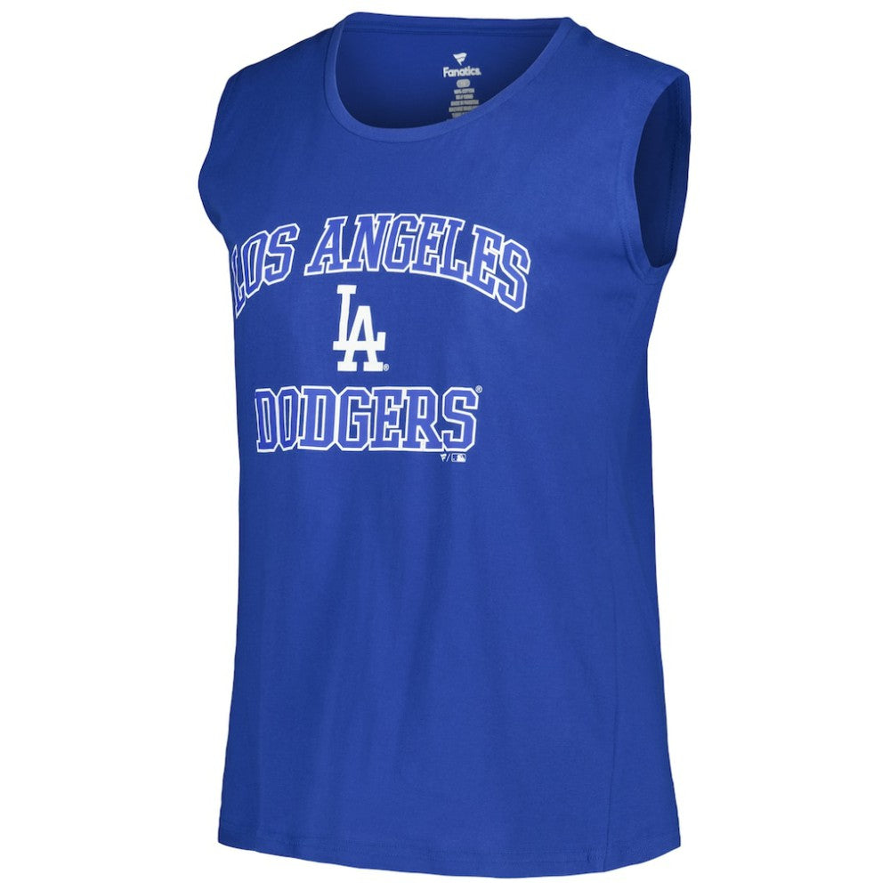 Los Angeles Dodgers Profile Women's Plus Size Tank Top Sale