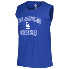 Los Angeles Dodgers Profile Women's Plus Size Tank Top Sale
