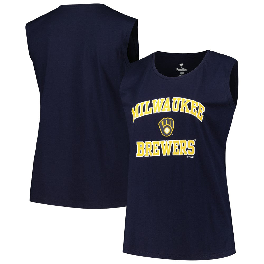 Milwaukee Brewers Profile Women's Plus Size Tank Top Online
