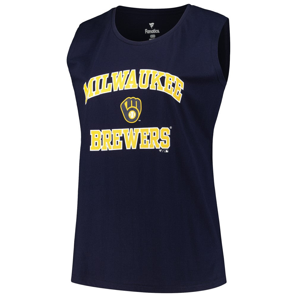Milwaukee Brewers Profile Women's Plus Size Tank Top Online