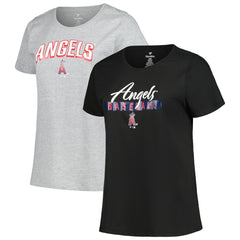 Los Angeles Angels Profile Women's Plus Size T-Shirt Combo Pack Near Me