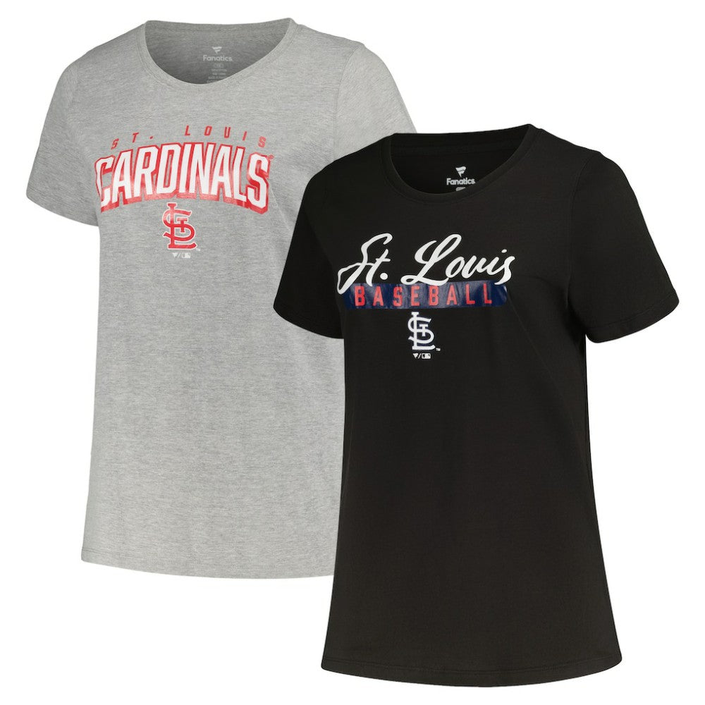 St. Louis Cardinals Profile Women's Plus Size T-Shirt Combo Pack Discount