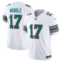 Jaylen Waddle Miami Dolphins Vapor F.U.S.E. Limited Jersey - White - Nike