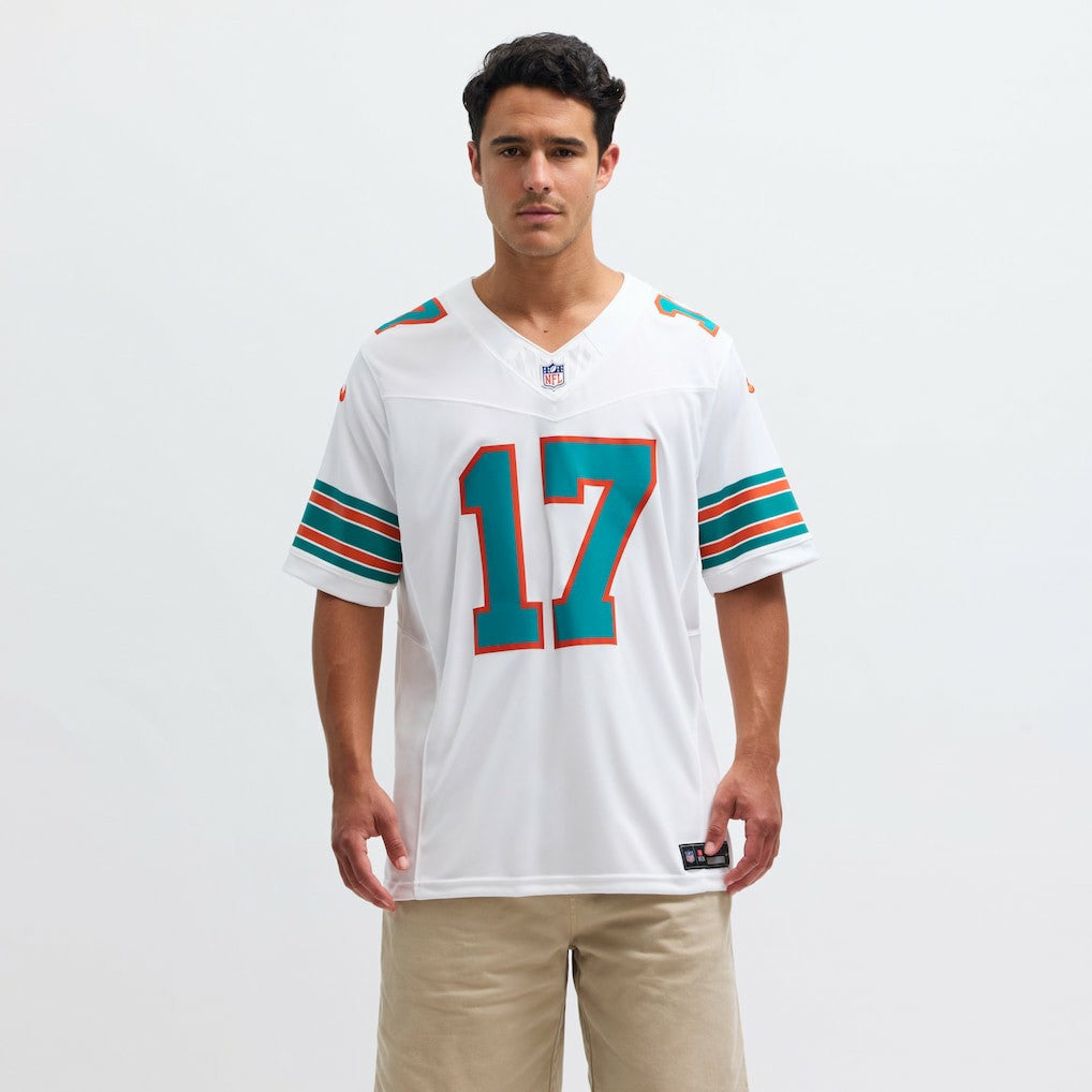 Jaylen Waddle Miami Dolphins Vapor F.U.S.E. Limited Jersey - White - Nike