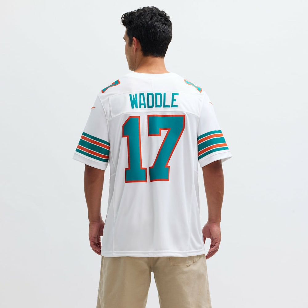 Jaylen Waddle Miami Dolphins Vapor F.U.S.E. Limited Jersey - White - Nike