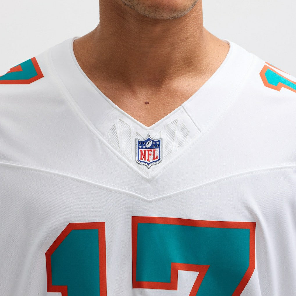 Jaylen Waddle Miami Dolphins Vapor F.U.S.E. Limited Jersey - White - Nike