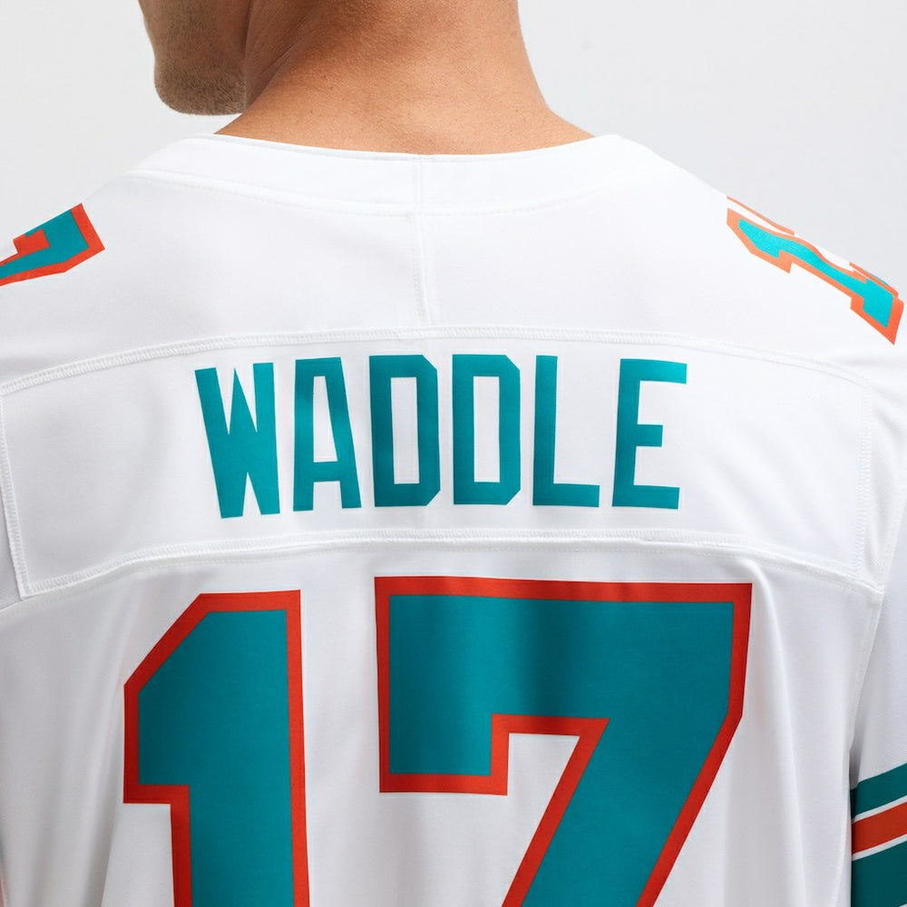 Jaylen Waddle Miami Dolphins Vapor F.U.S.E. Limited Jersey - White - Nike