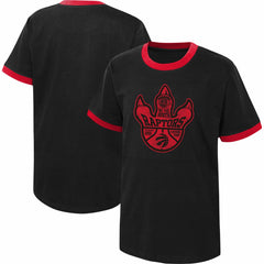 Toronto Raptors Youth Hoop City Hometown Ringer T-Shirt Black