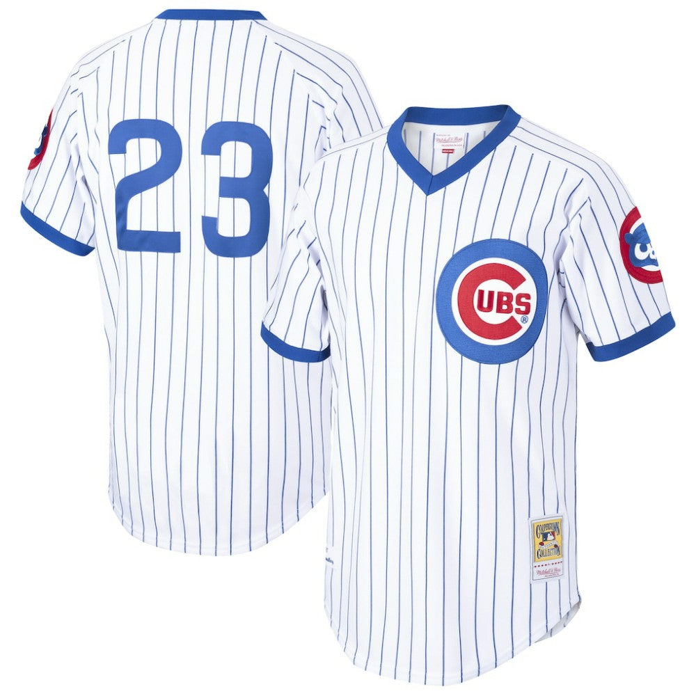 Ryne Sandberg Chicago Cubs Cooperstown Collection 1987 Authentic Player Jersey for sale