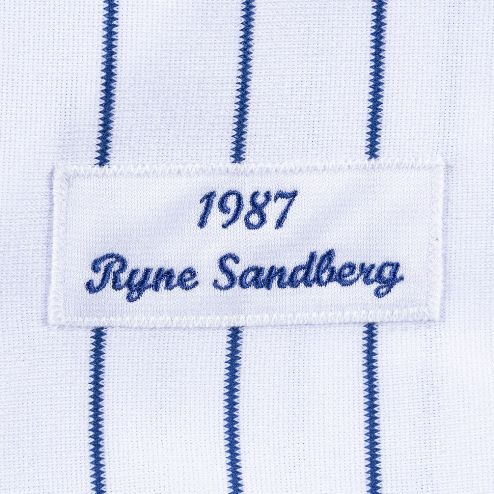 Ryne Sandberg Chicago Cubs Cooperstown Collection 1987 Authentic Player Jersey for sale