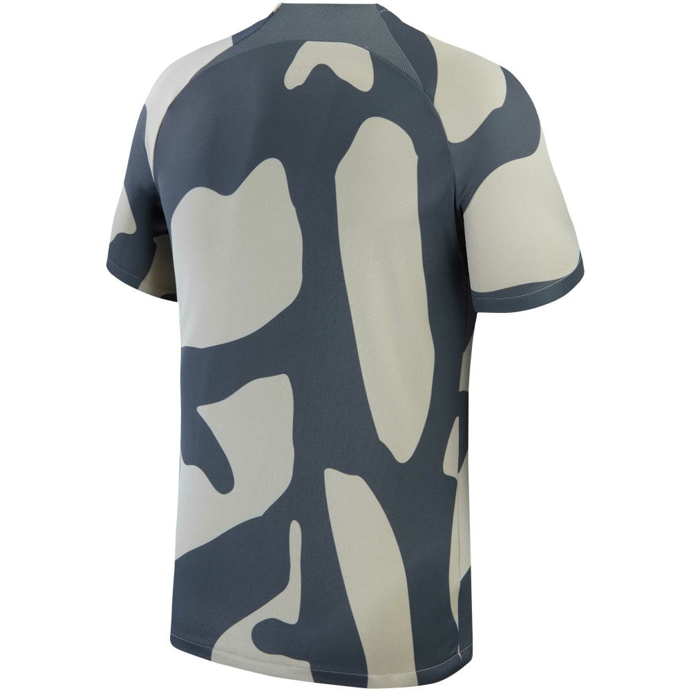 Jordan - Paris Saint-Germain Jordan Brand 2023/24 Academy Pro Pre-Match Top - Gray