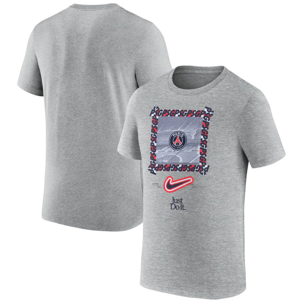 Nike - Paris Saint-Germain DNA T-Shirt - Heather Gray
