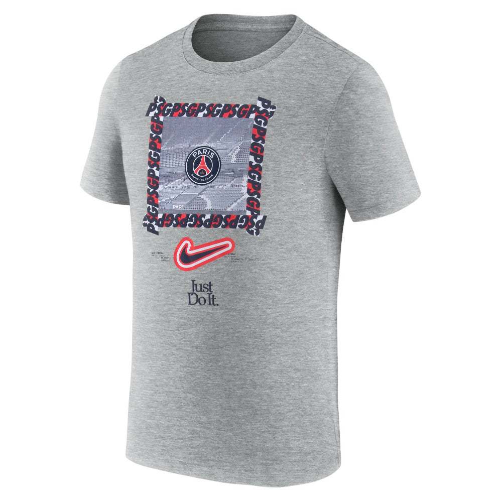 Nike - Paris Saint-Germain DNA T-Shirt - Heather Gray