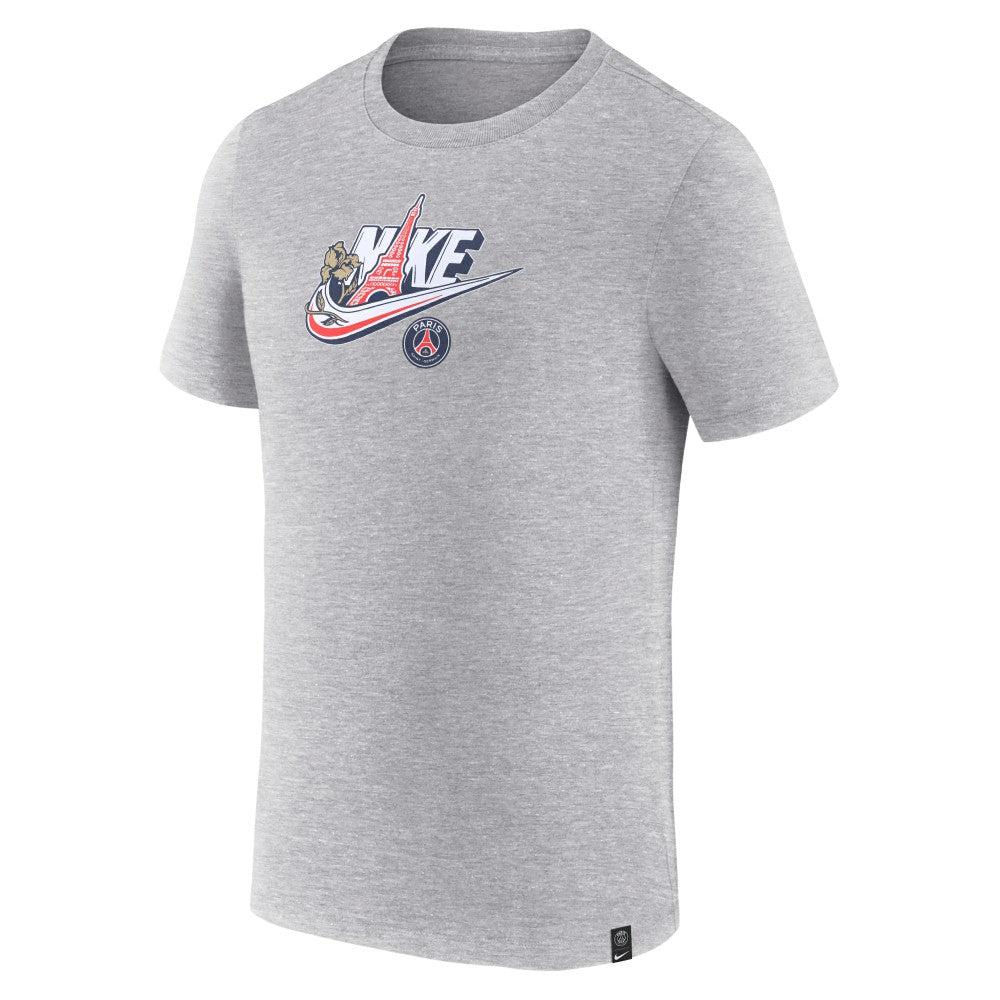 Nike - Paris Saint-Germain Futura T-Shirt - Heather Gray