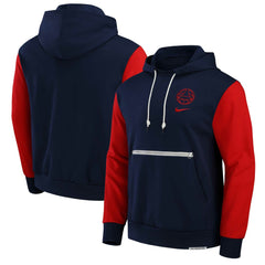 Nike - Paris Saint-Germain Standard Issue Pullover Hoodie - Navy