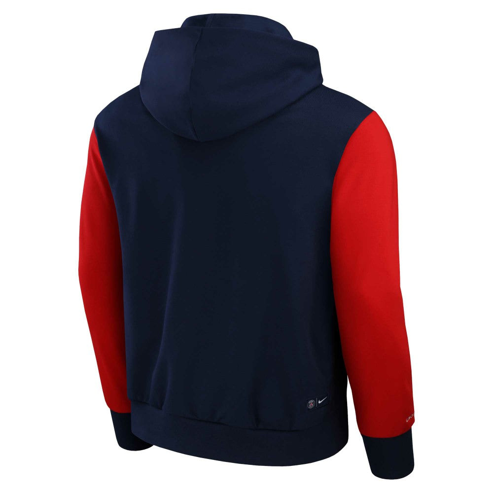Nike - Paris Saint-Germain Standard Issue Pullover Hoodie - Navy