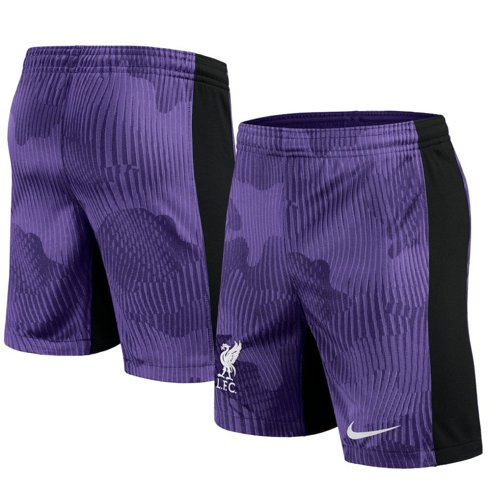 Nike - Liverpool Youth 2023/24 Third Stadium Performance Shorts - Purple