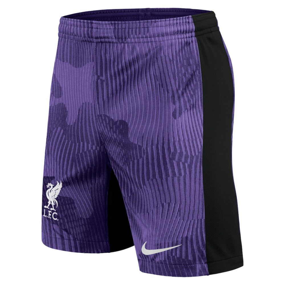 Nike - Liverpool Youth 2023/24 Third Stadium Performance Shorts - Purple